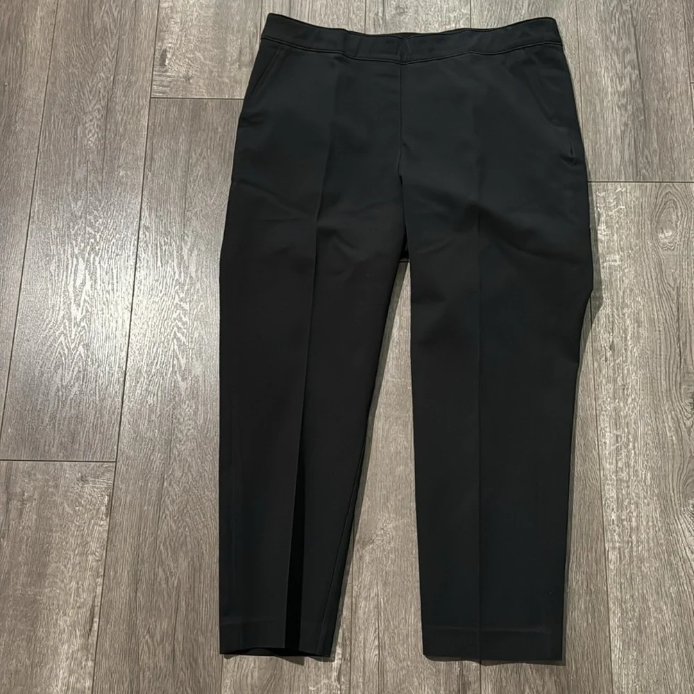 Spanx On-the-Go Ankle Slim Straight Pant black XL